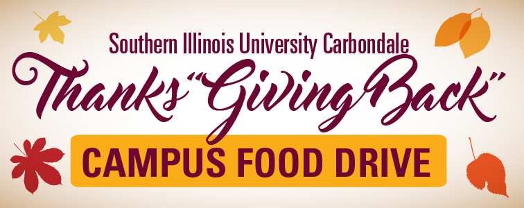 Campus Food Drive Student Center Siu