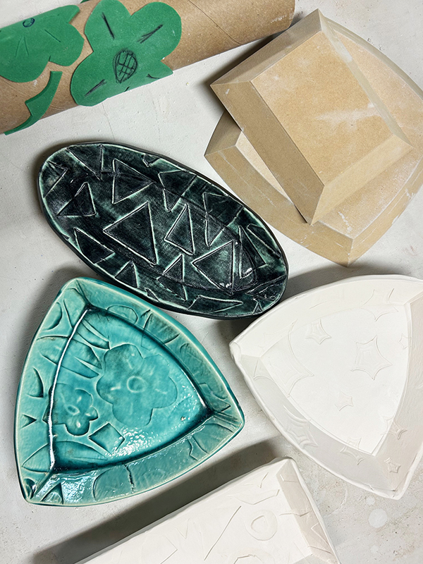 Ceramic Slab Built Tray