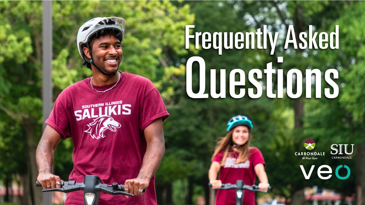 Veo Scooter FAQs | Student Affairs | SIU