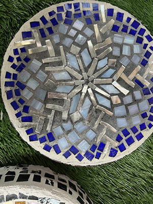 mosaic stepping stone
