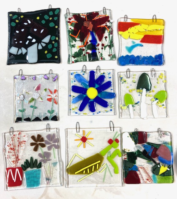 Fused Glass Suncatcher